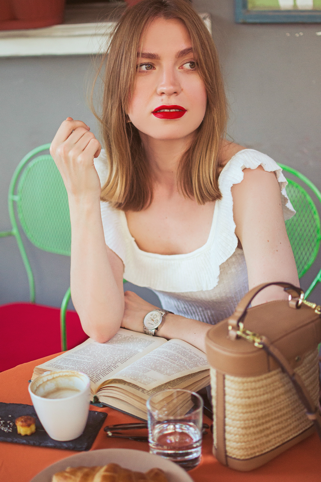 red lipstick makeup for everyday valeria sytnik beauty blogger paris style